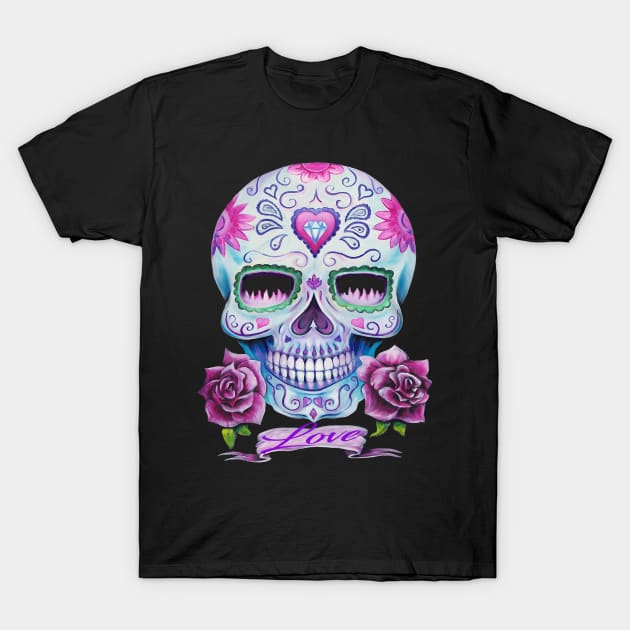 Candy T-Shirt by garymcmullanart